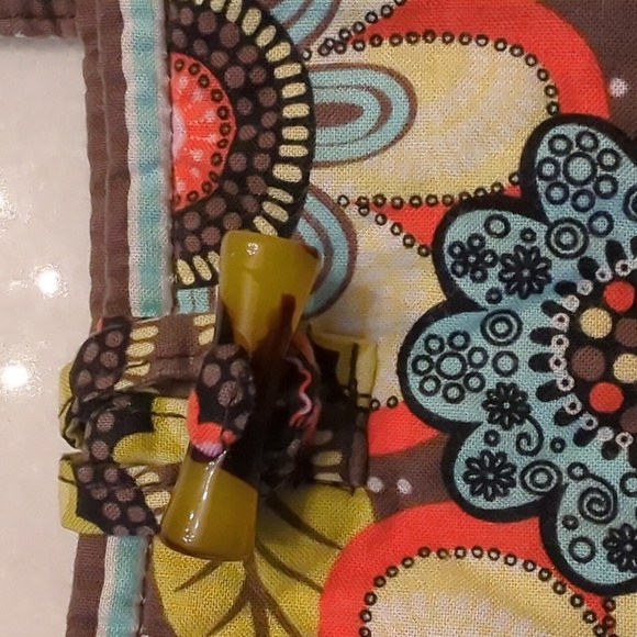 Vera Bradley Flower Shower Shoulder/Tote - Picture 4 of 5